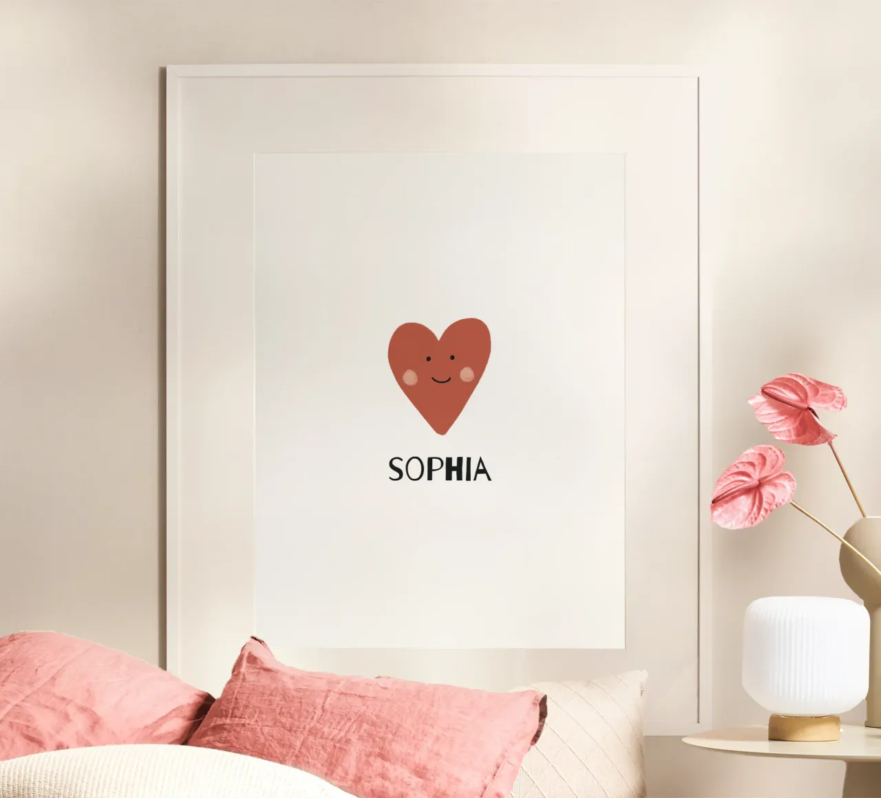 Heart poster da we line studio - design