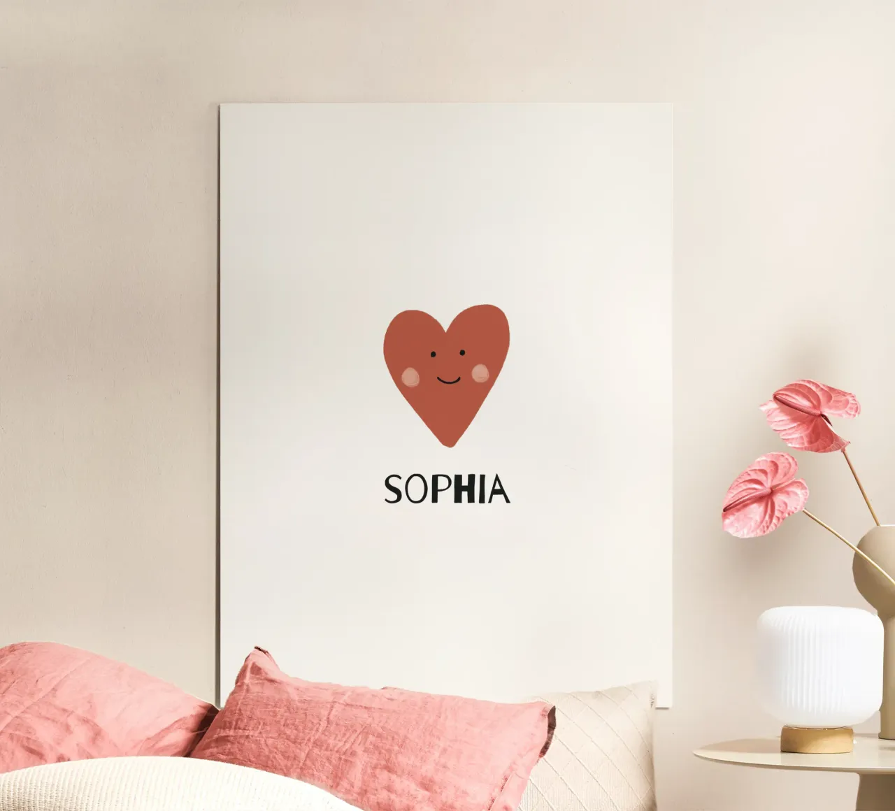 Heart poster da we line studio - design
