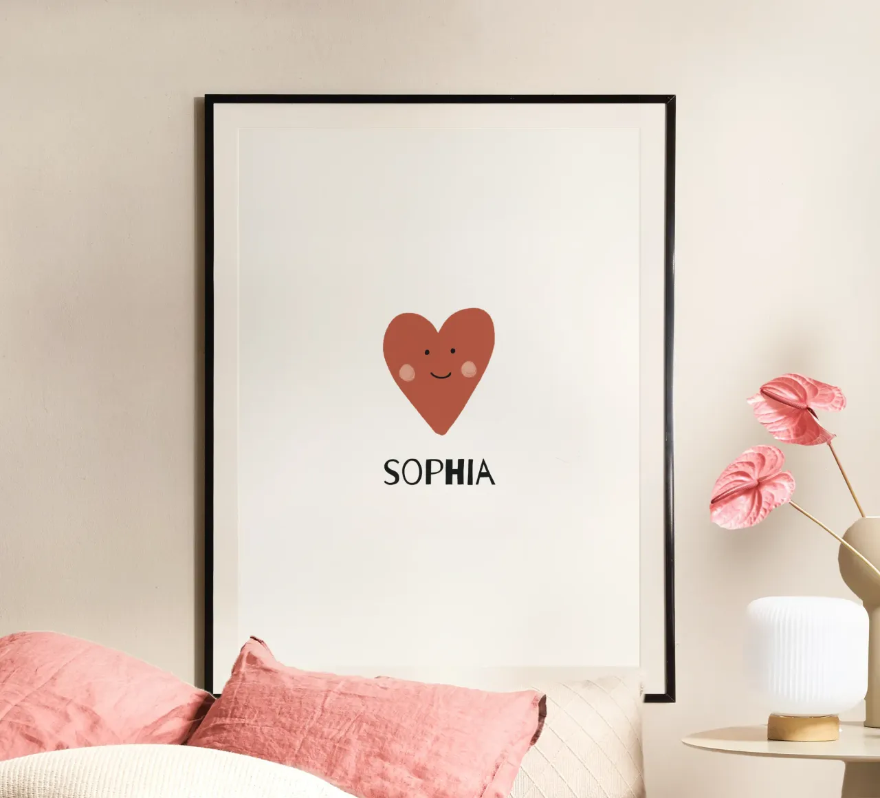 Heart poster da we line studio - design