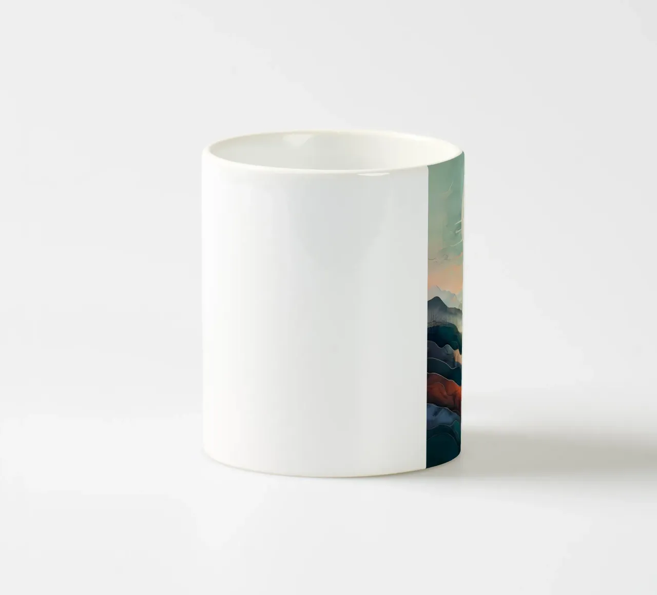 Tranquillità al chiaro di luna tazza in ceramica da Artistic-shop