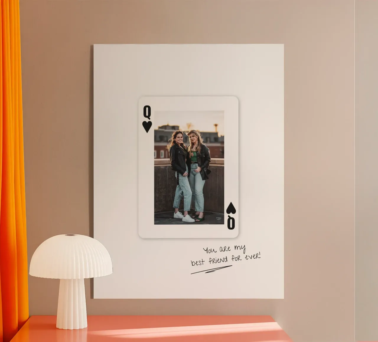 Card plexiglass da we line studio - design