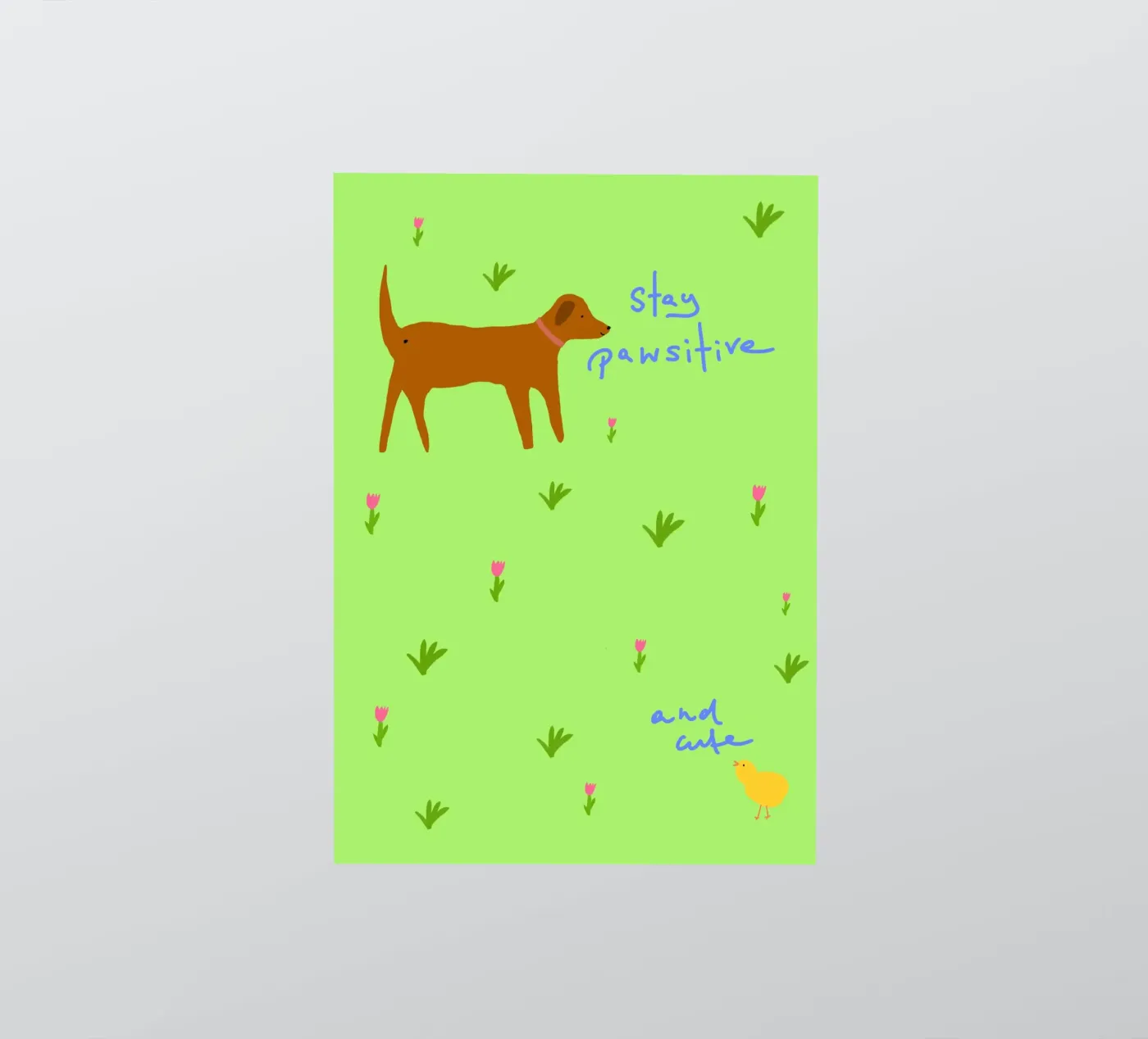 pawsitive sticker by annaamabella