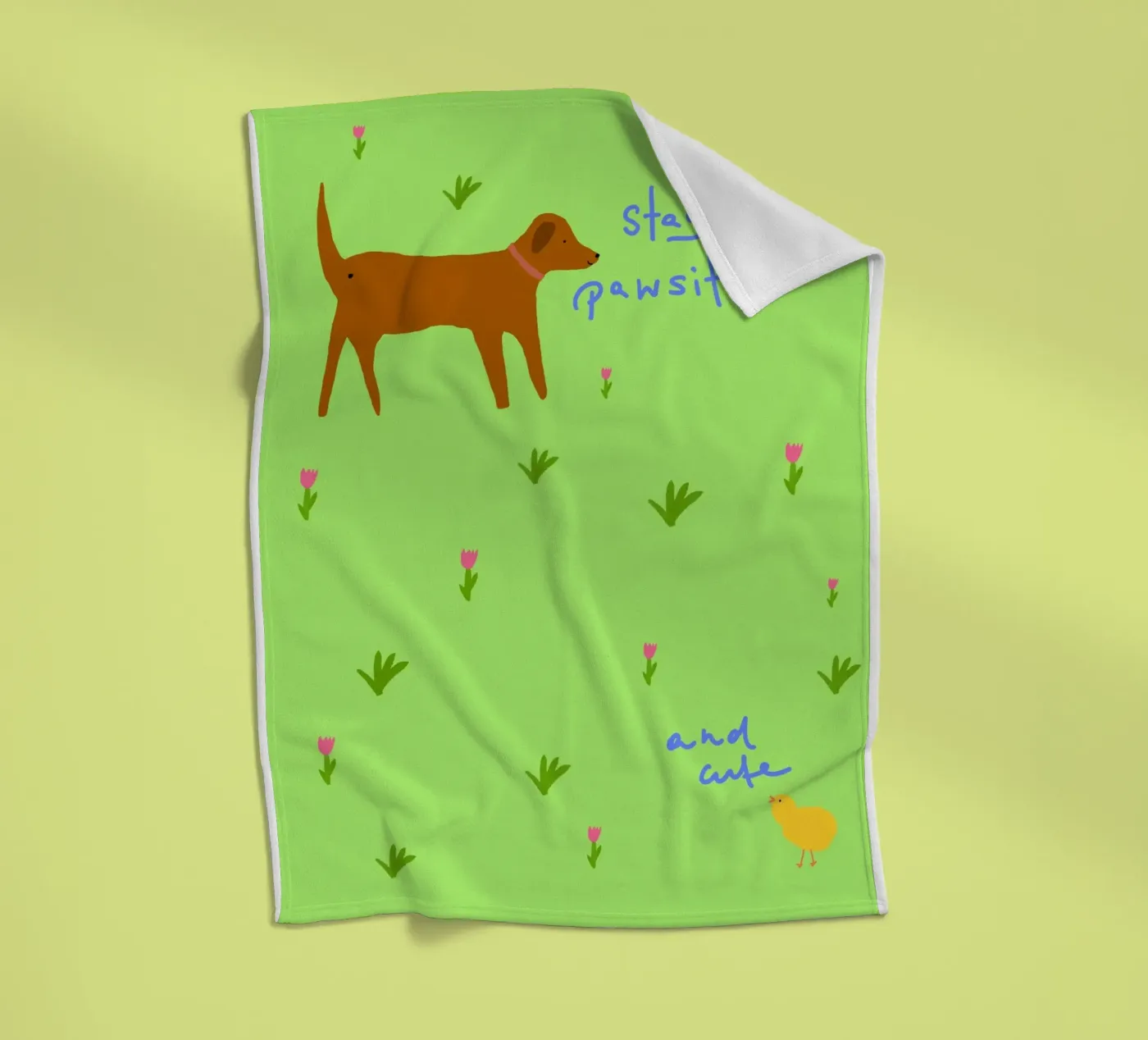 pawsitive Fleecedecke von annaamabella