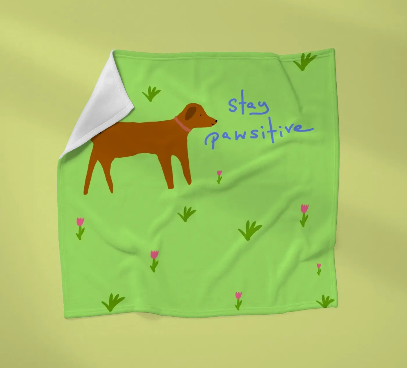 pawsitive Fleecedecke von annaamabella