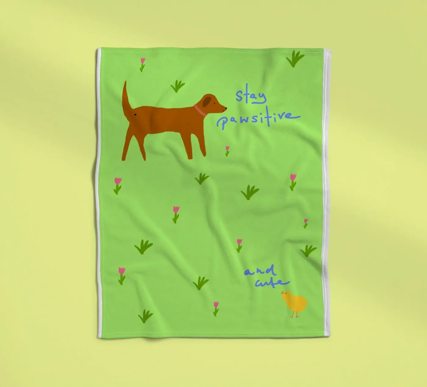 pawsitive Fleecedecke von annaamabella