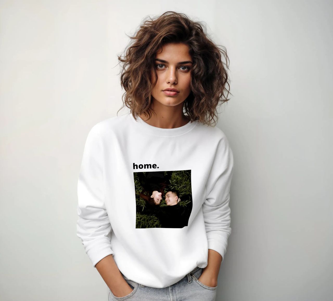 Welcome home sudadera de pv design
