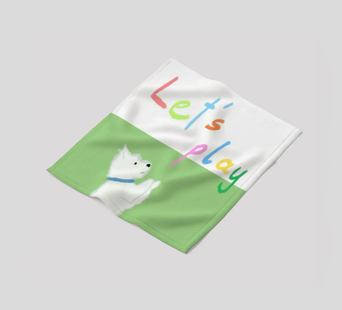 let´s play fleece blanket by annaamabella