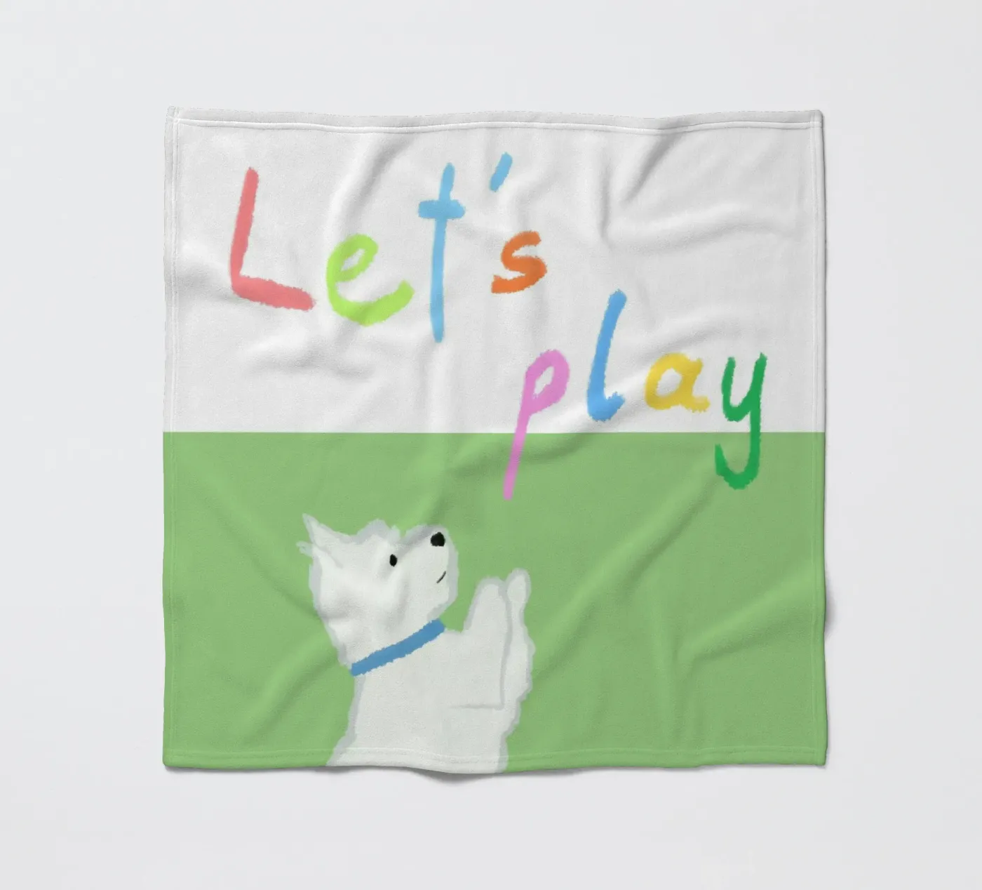 let´s play fleece blanket by annaamabella