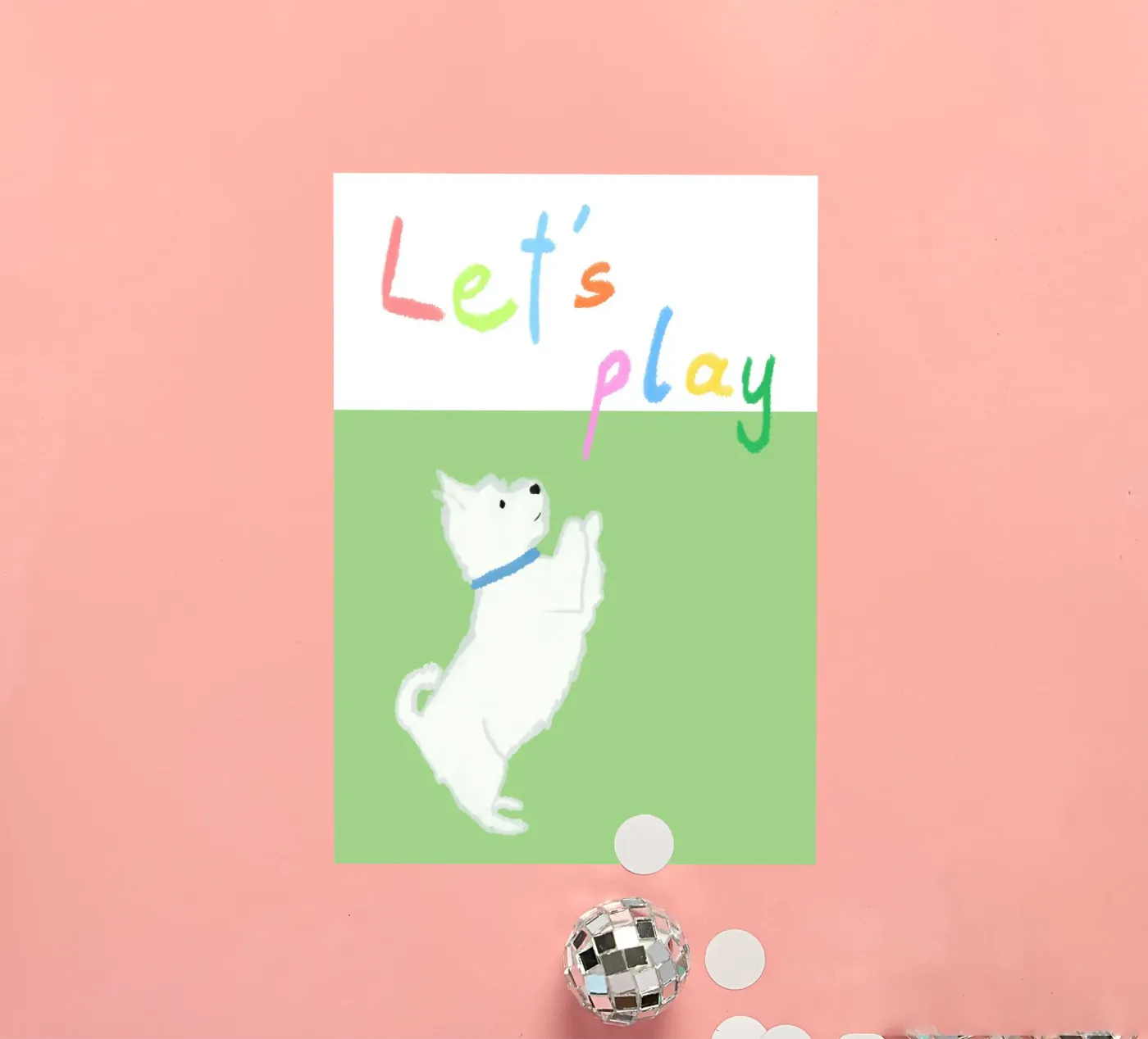 let´s play sticker by annaamabella