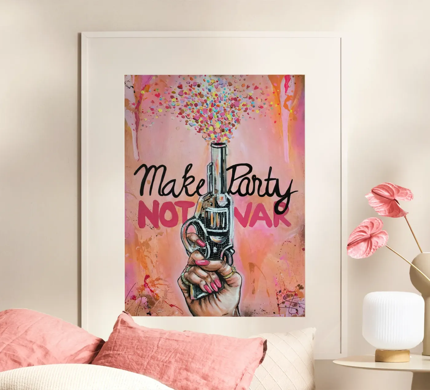 Make Party not War poster da Hirschbild