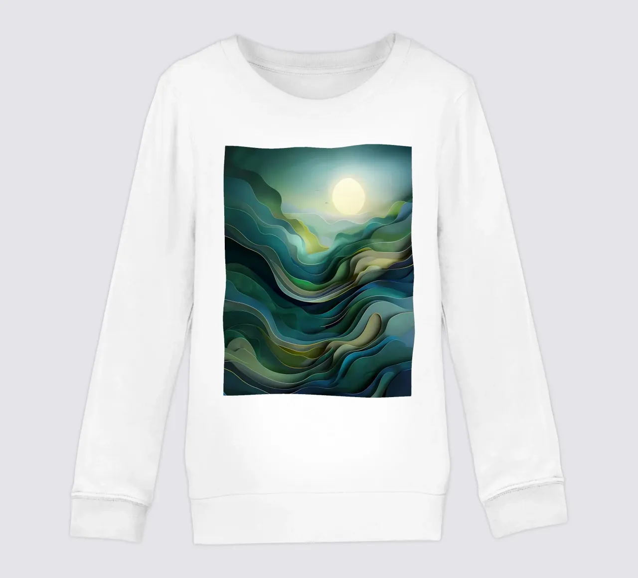 Orizzonti sereni felpa bambino da Artistic-shop