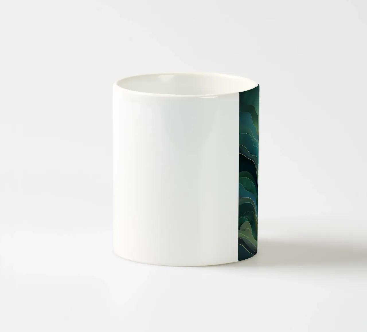 Orizzonti sereni tazza in ceramica da Artistic-shop