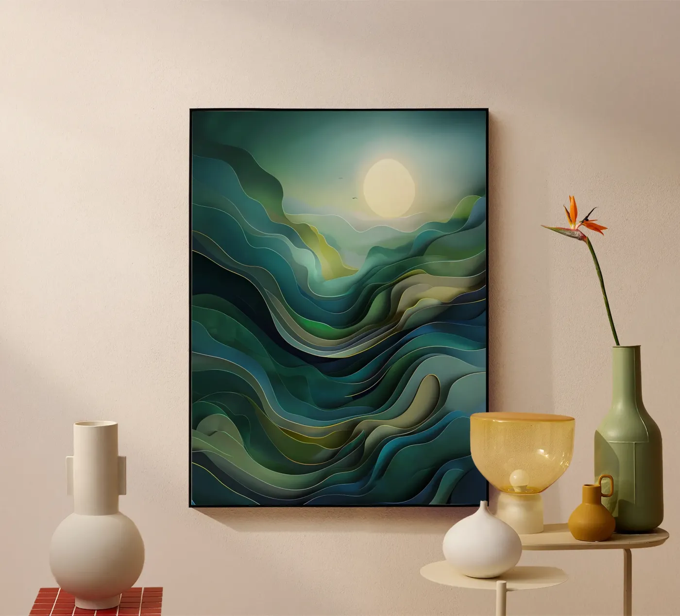 Serene Horizons plexiglass da Artistic-shop