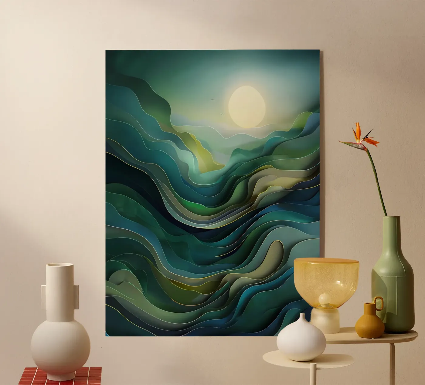 Serene Horizons plexiglass da Artistic-shop