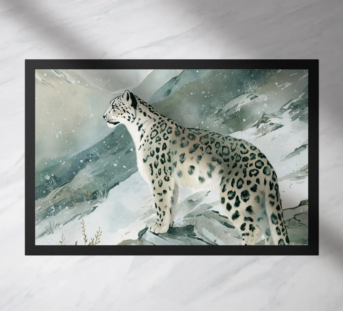 Snow Leopard Mountain zerbino da LUMA WILDLIFE