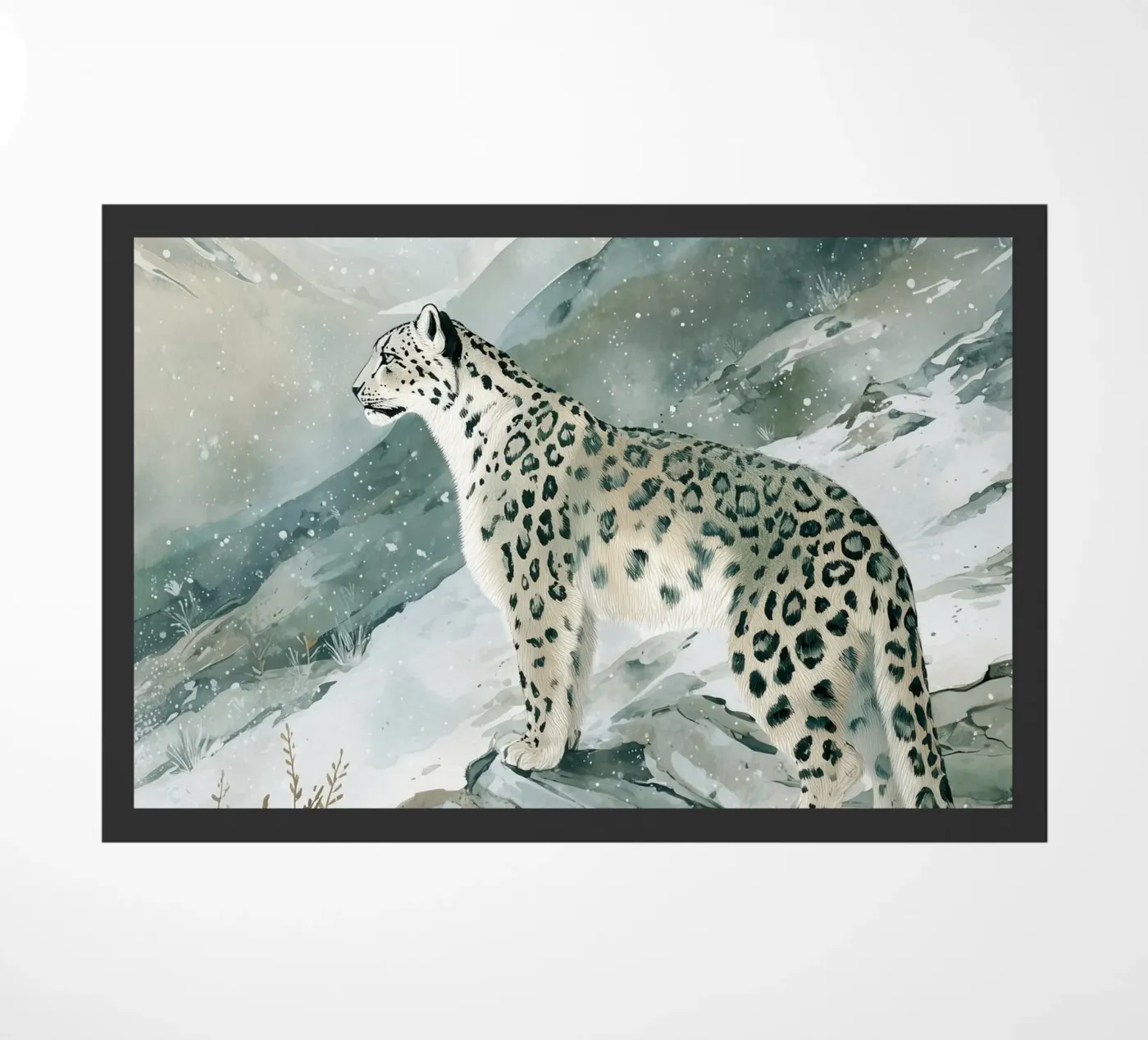 Snow Leopard Mountain zerbino da LUMA WILDLIFE