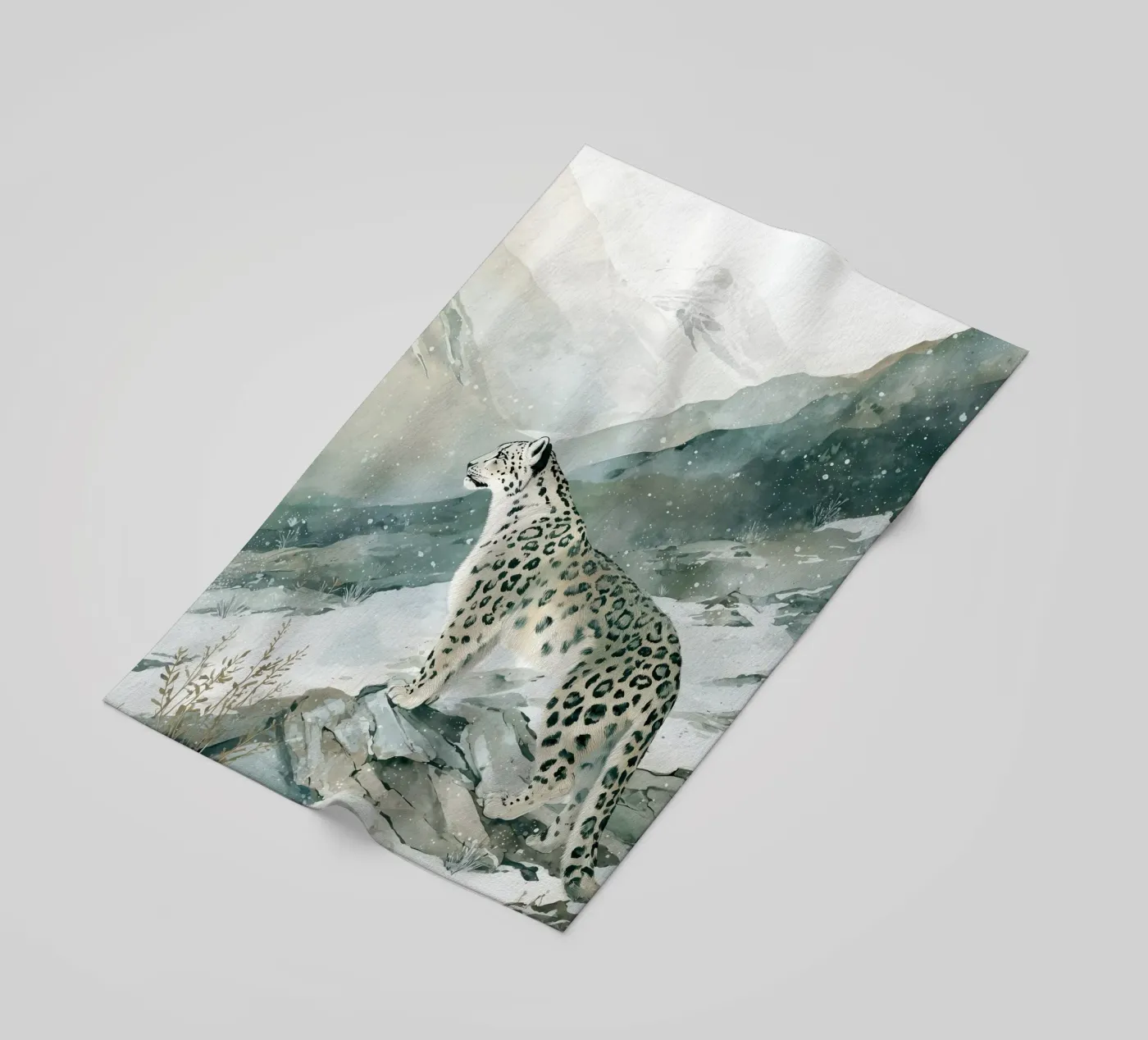 Snow Leopard Mountain telo mare da LUMA WILDLIFE