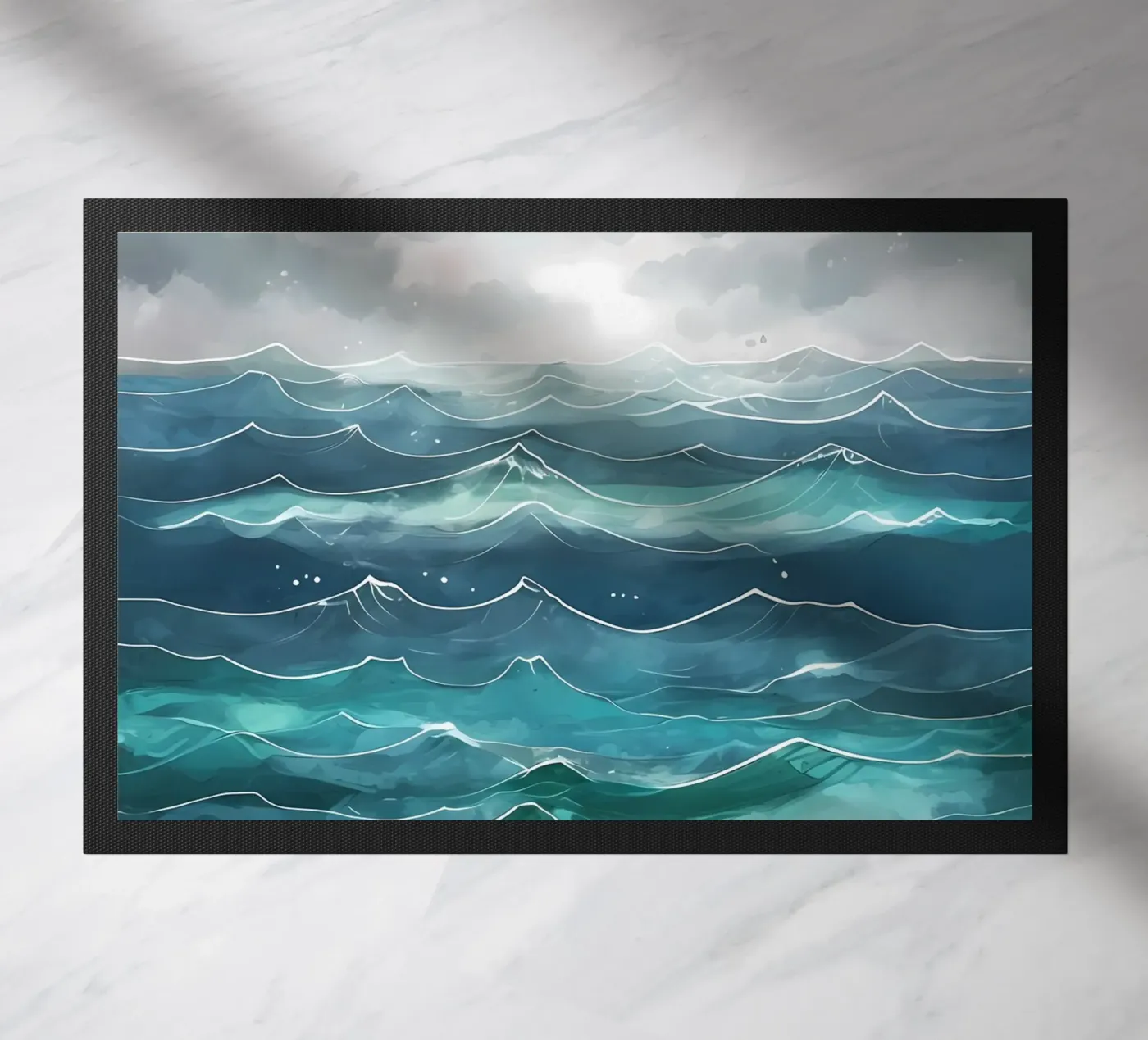 Ocean Serenity doormat by Artistic-shop