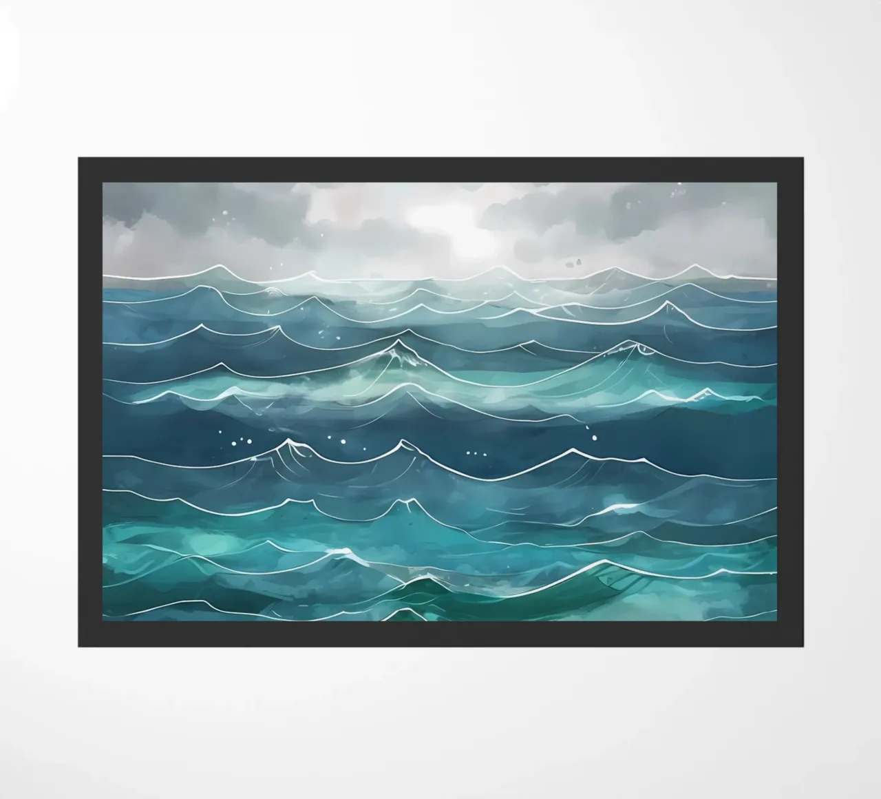 Serenità dell'oceano zerbino da Artistic-shop