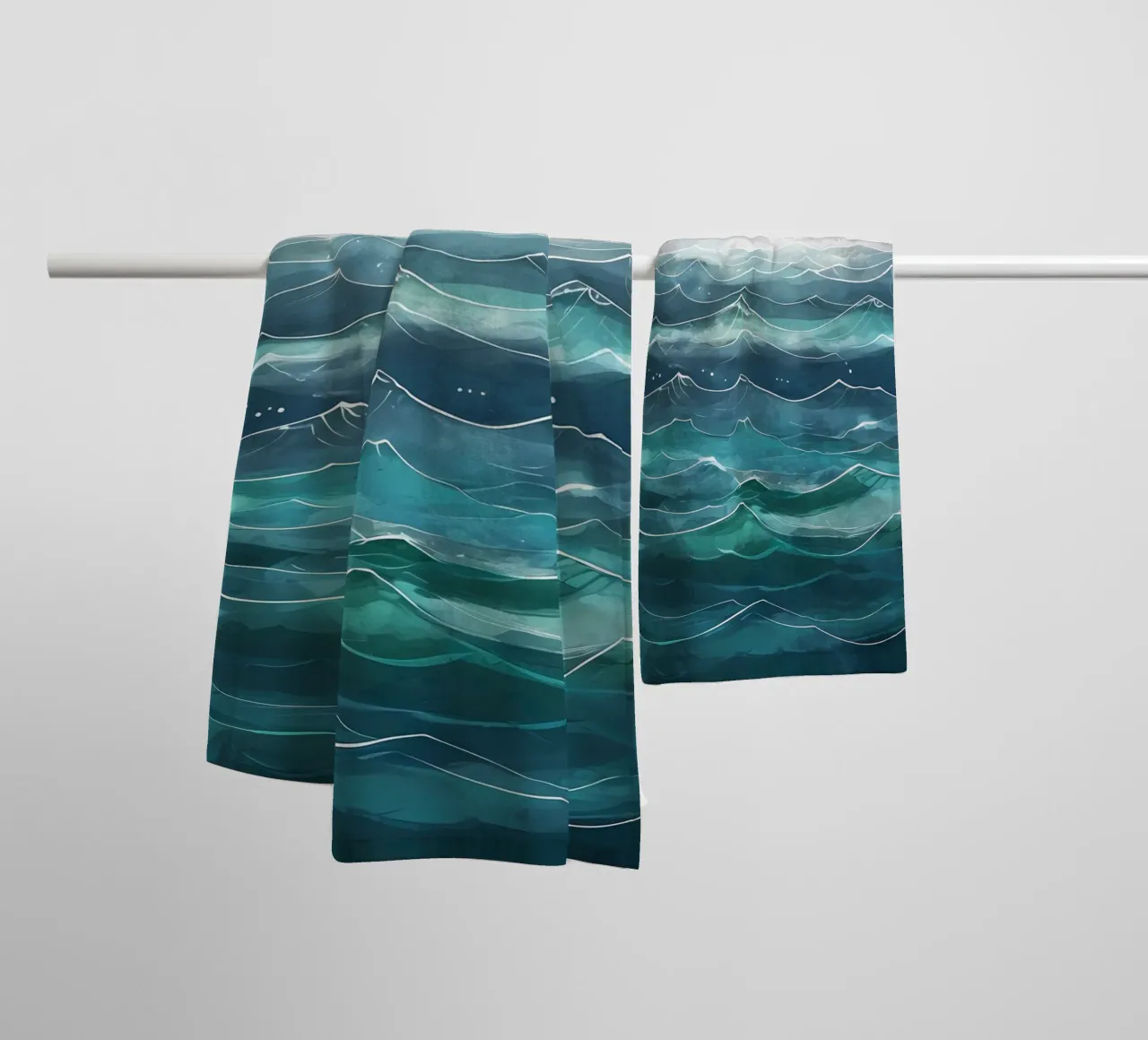 Ocean Serenity towel by Artistic-shop