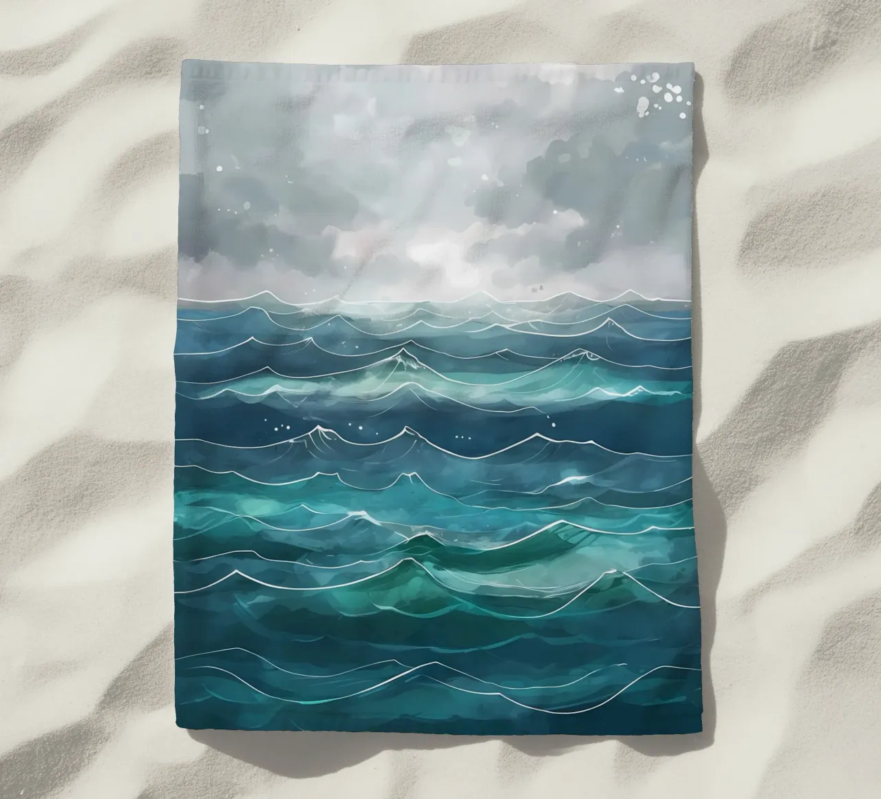 Serenità dell'oceano telo mare da Artistic-shop