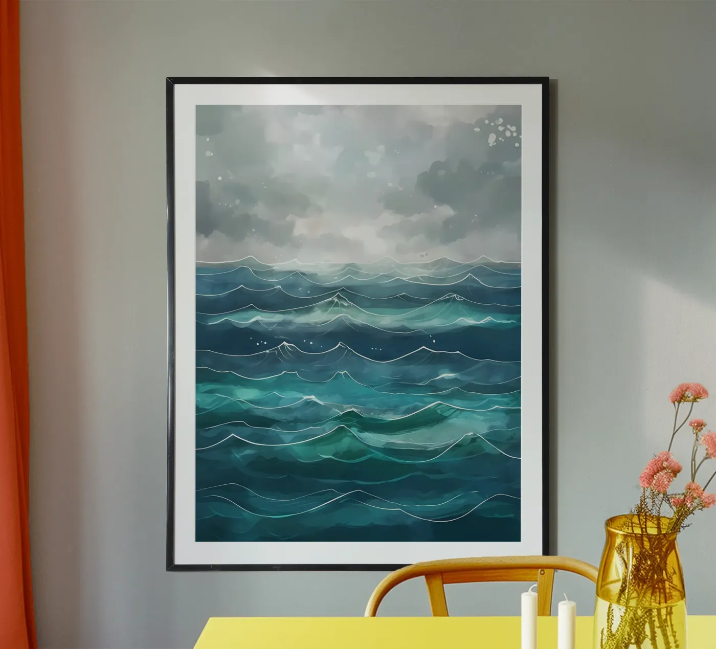 Ocean Serenity poster by Artistic-shop