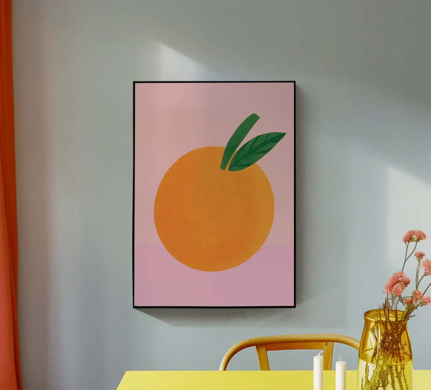 orange plexiglass da annaamabella
