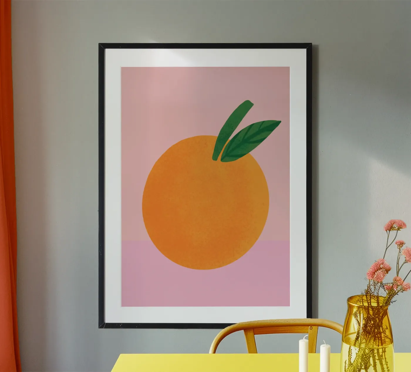 orange Poster von annaamabella