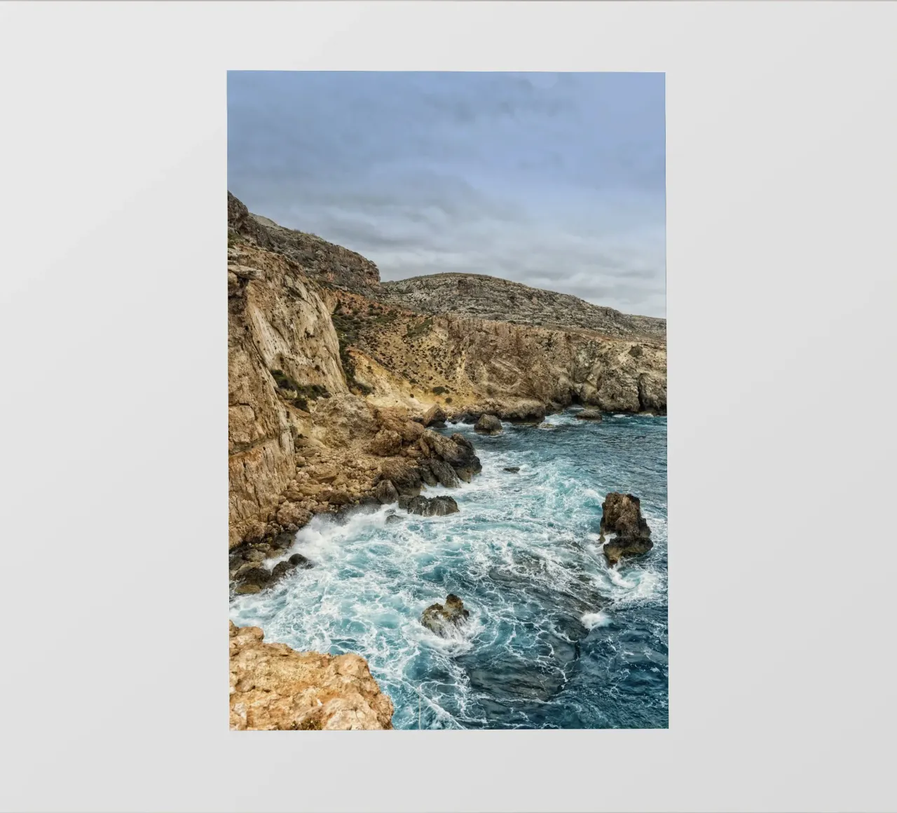 Kust fotobehang van Curious Collections by Marielle Leenders