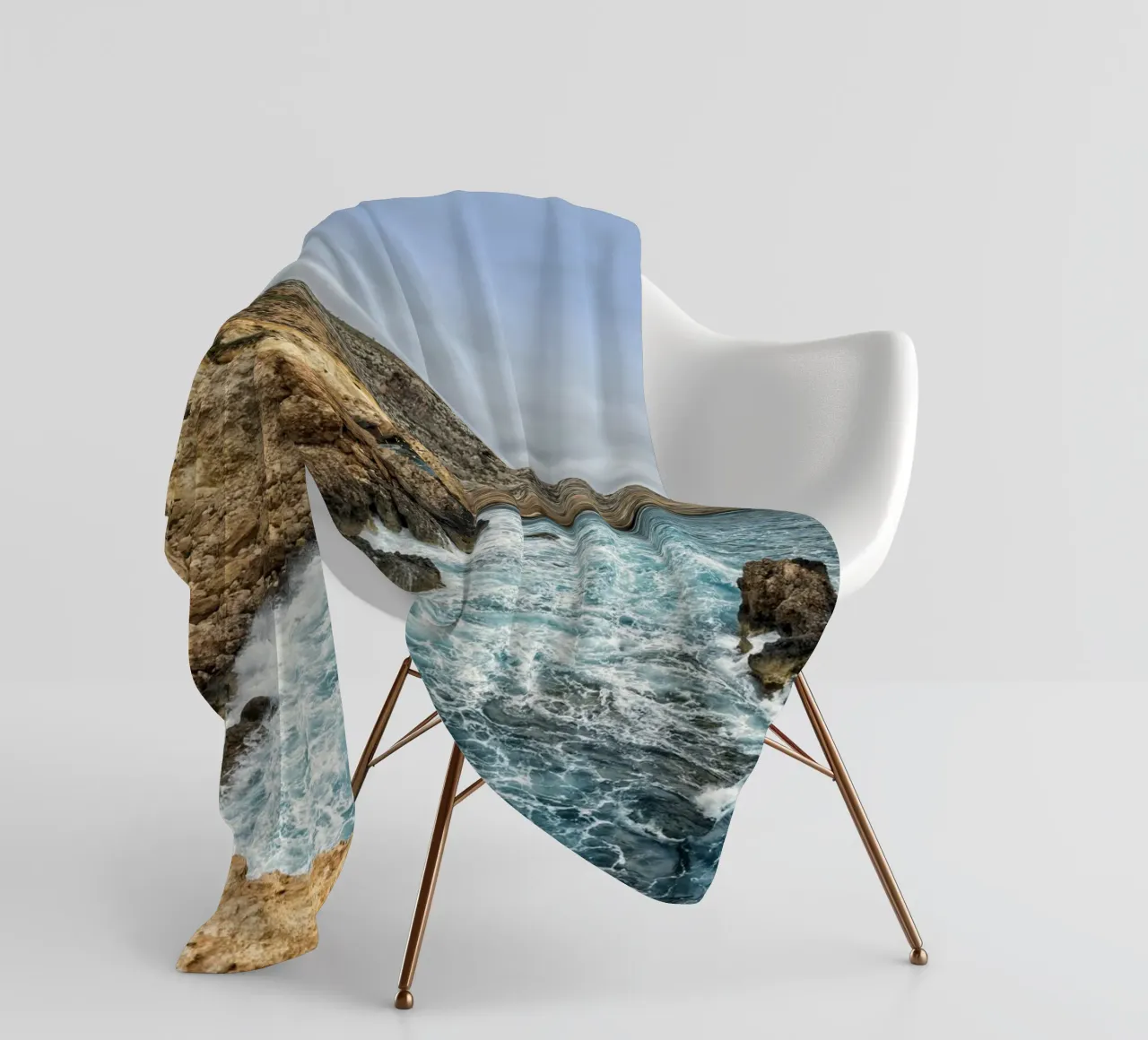 Kust fleecedeken van Curious Collections by Marielle Leenders