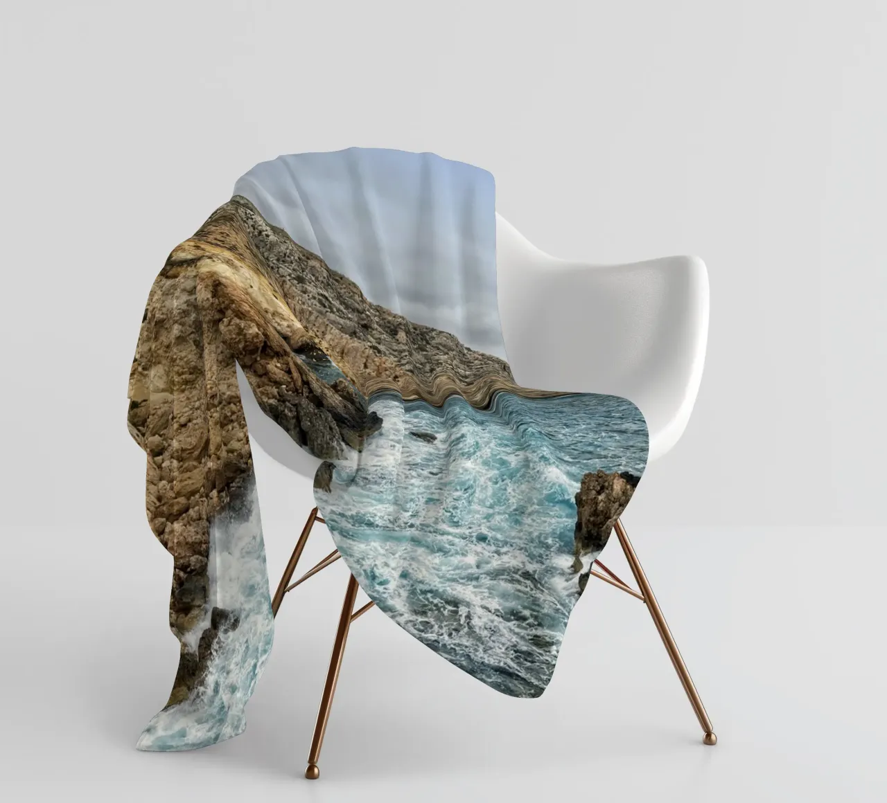 Kust fleecedeken van Curious Collections by Marielle Leenders