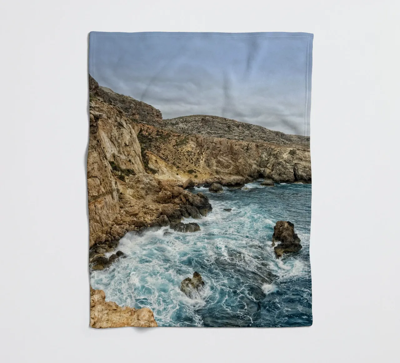 Kust fleecedeken van Curious Collections by Marielle Leenders