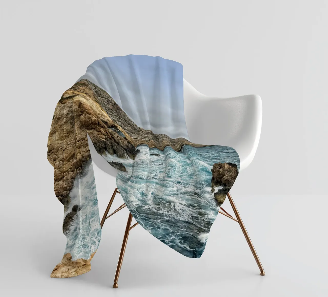 Kust fleecedeken van Curious Collections by Marielle Leenders