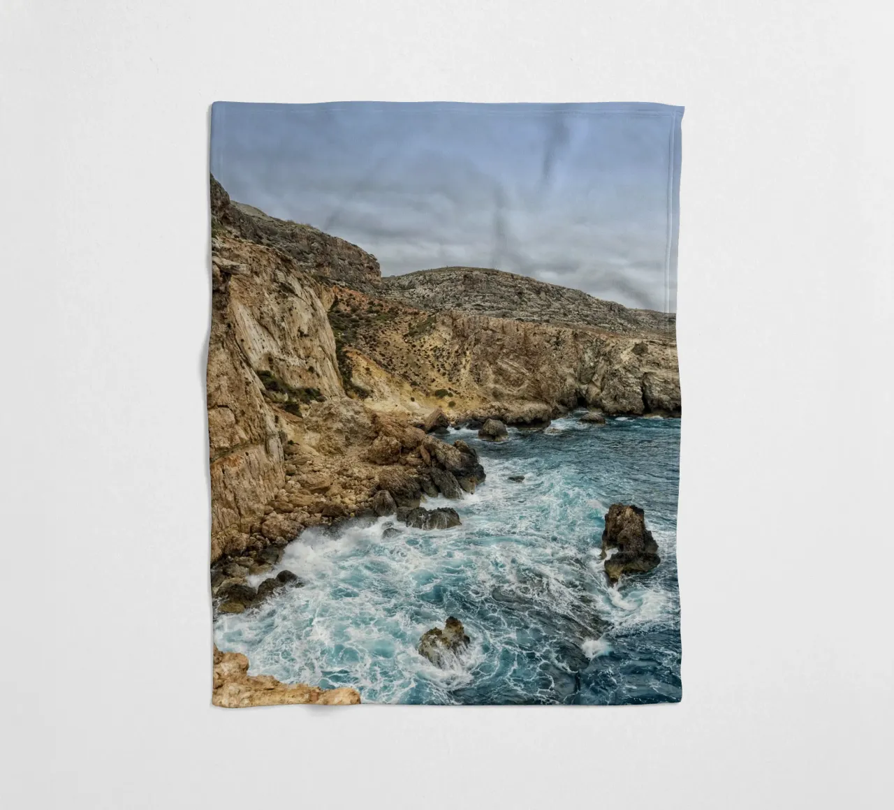 Kust fleecedeken van Curious Collections by Marielle Leenders