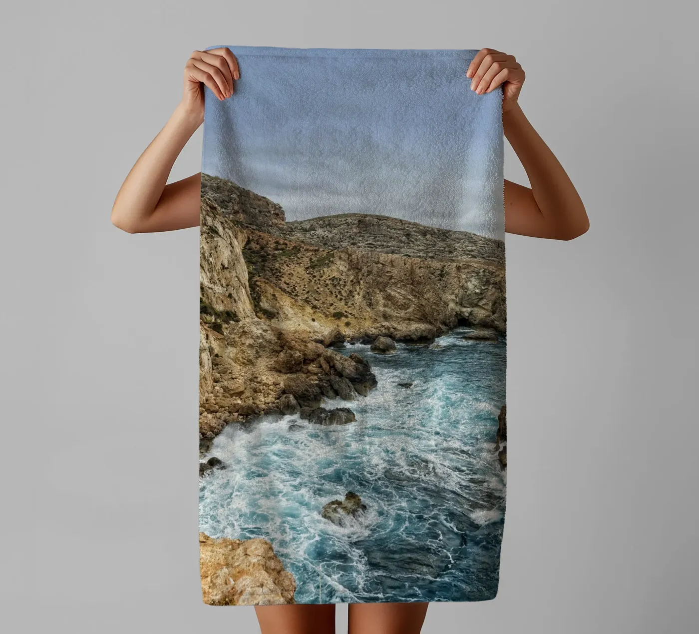 Kust badhanddoek van Curious Collections by Marielle Leenders