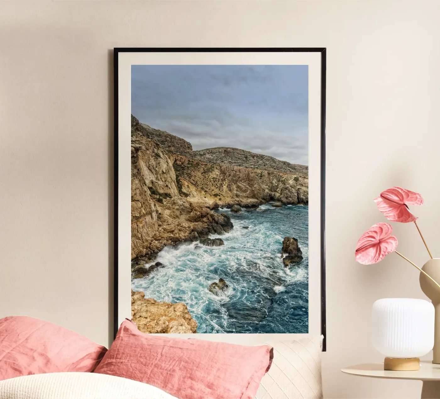 Coastline poster by Curious Collections by Marielle Leenders