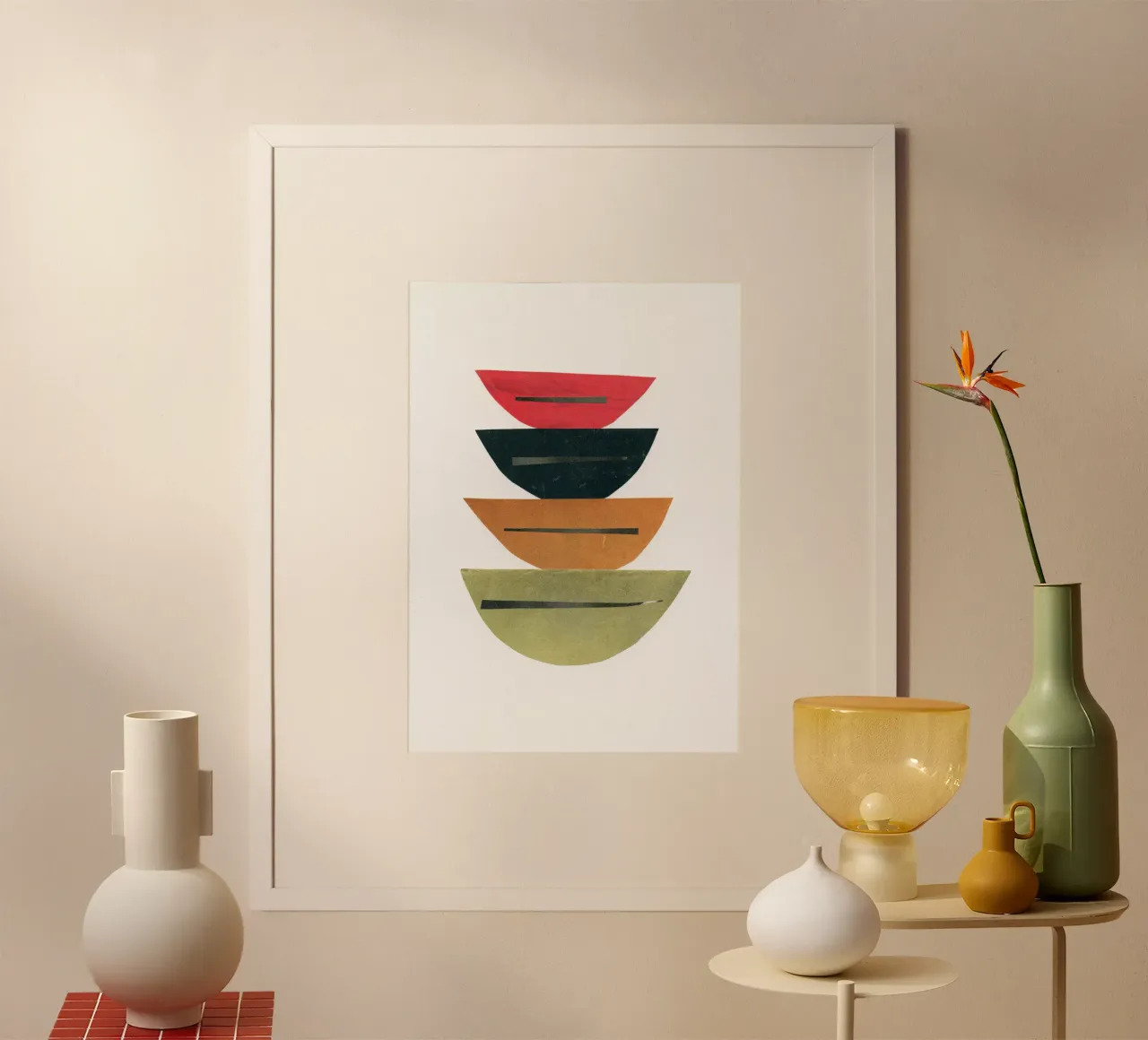 Ciotole poster da Cassia Beck Collage