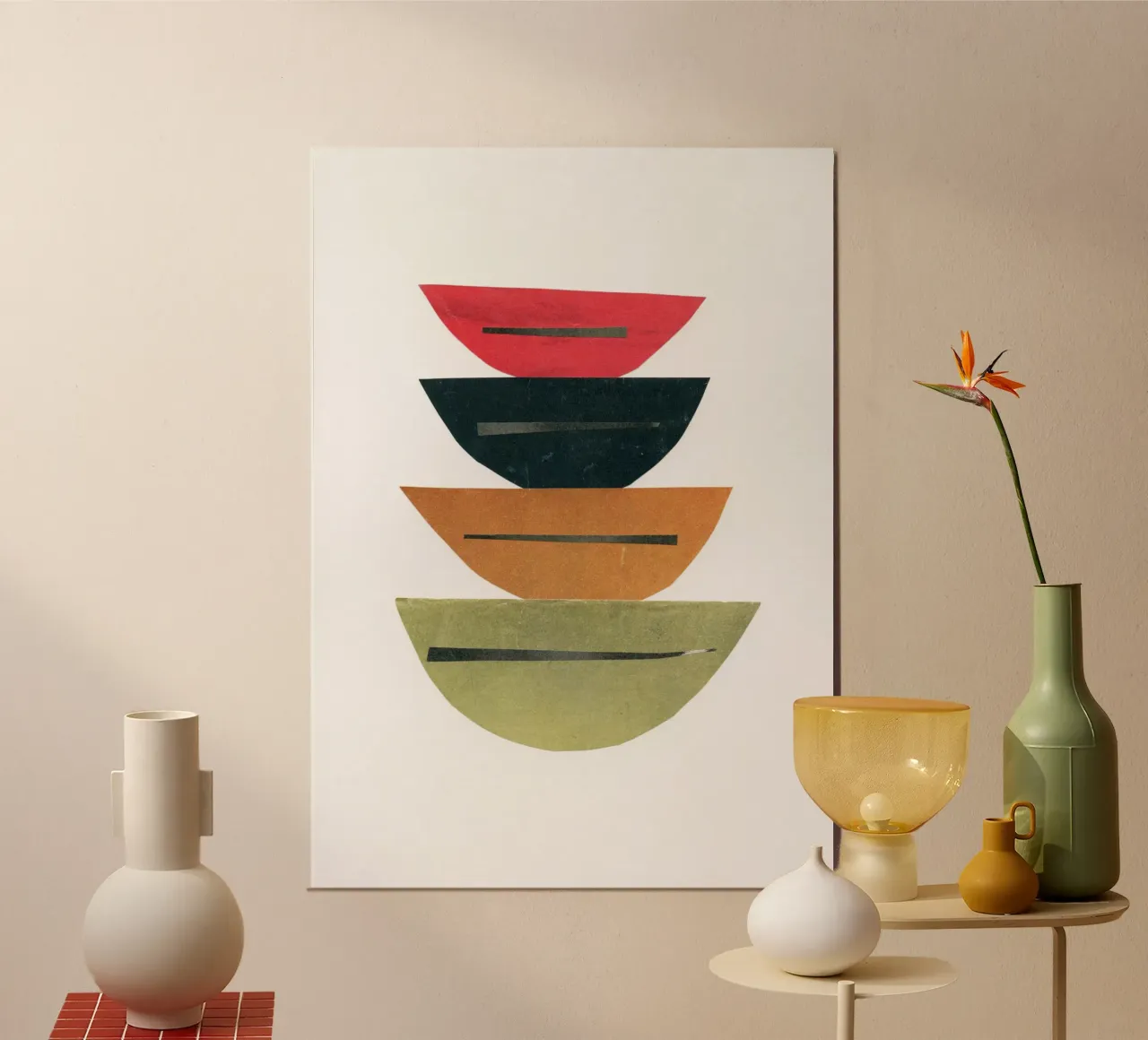 Ciotole poster da Cassia Beck Collage