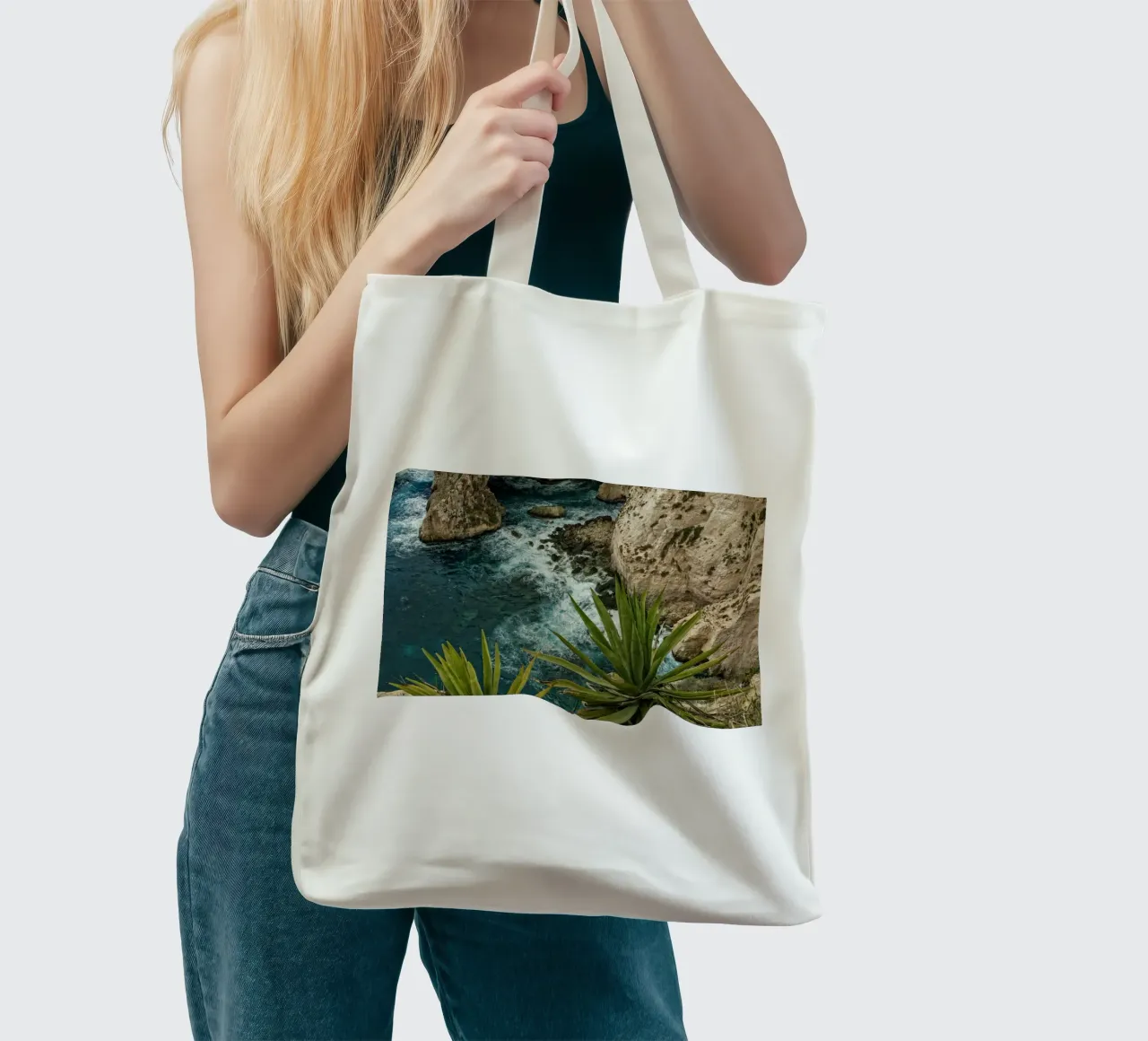 Kust Malta jute draagtas van Curious Collections by Marielle Leenders