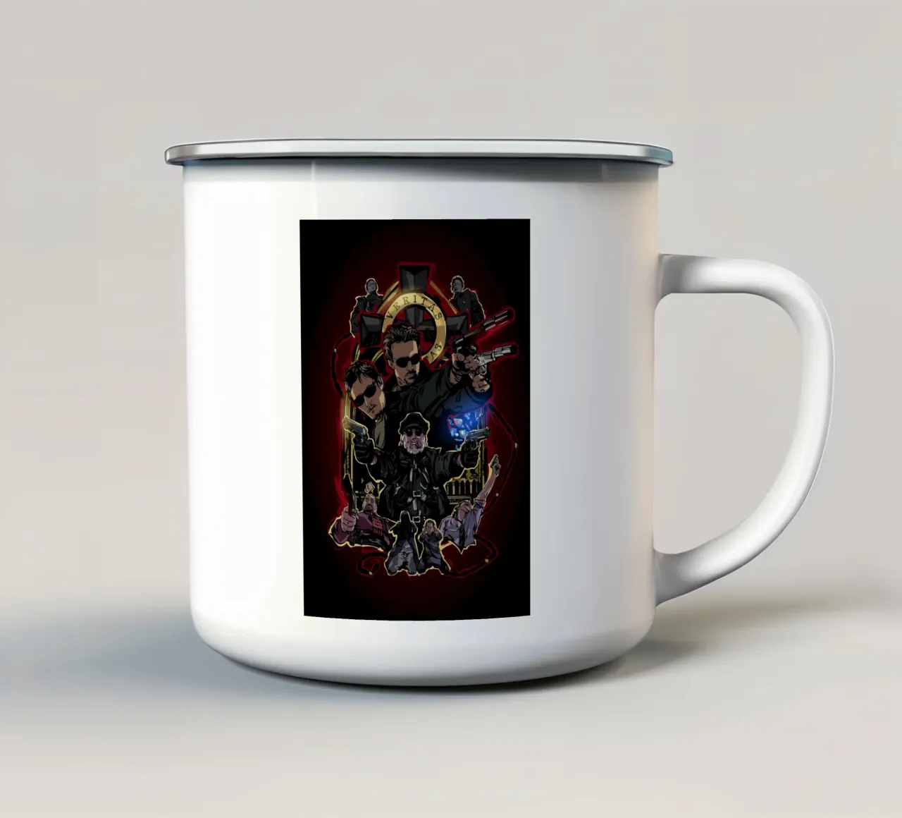 The Boondock Saints tazza in smalto da nabakumov