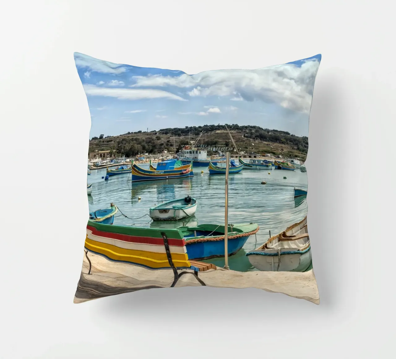 Barche da pesca cuscino da Curious Collections by Marielle Leenders