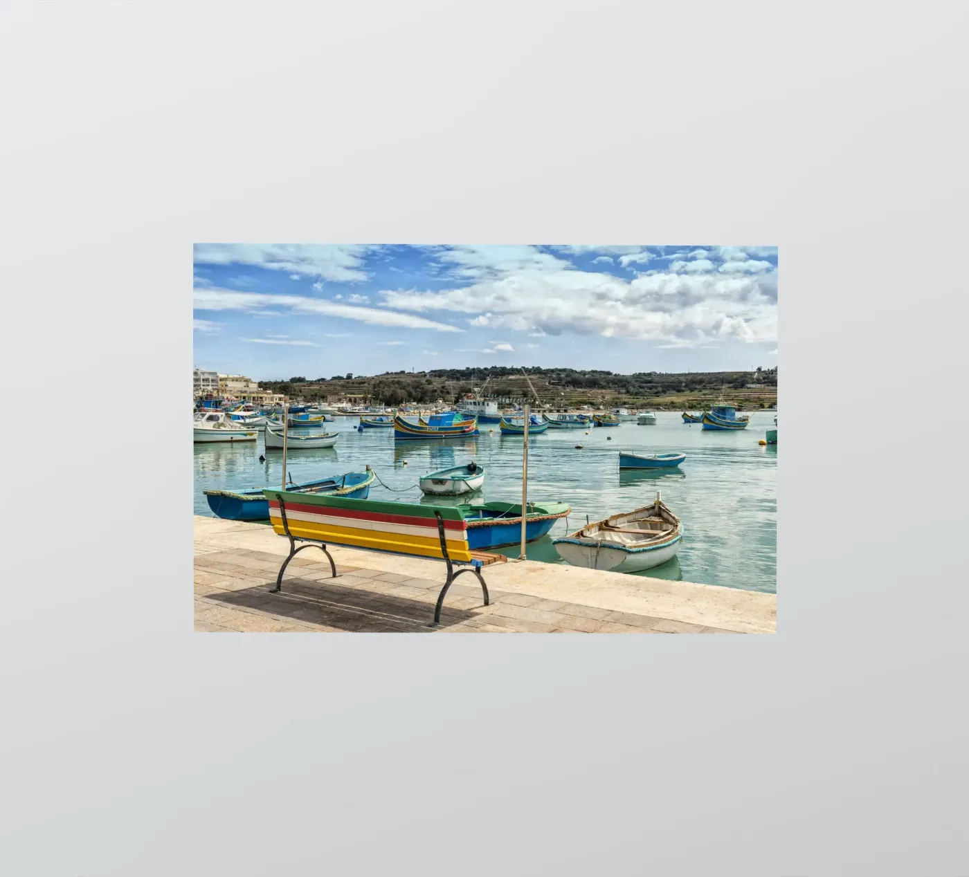 Fishingboats sticker van Curious Collections by Marielle Leenders