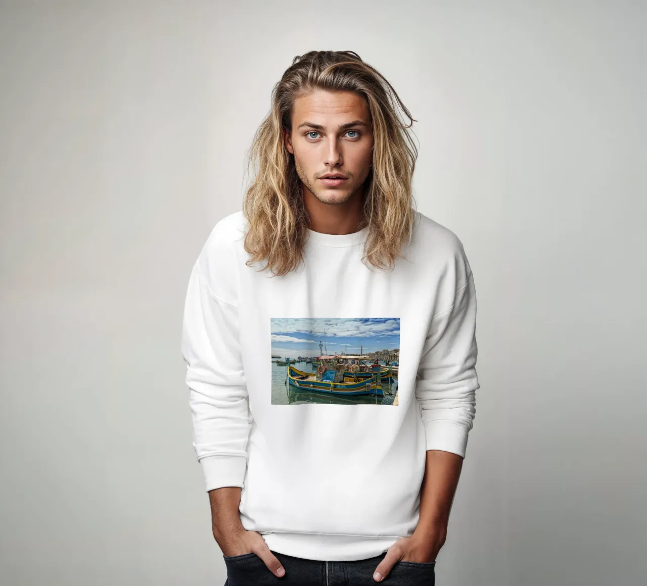 Barche da pesca felpa da Curious Collections by Marielle Leenders