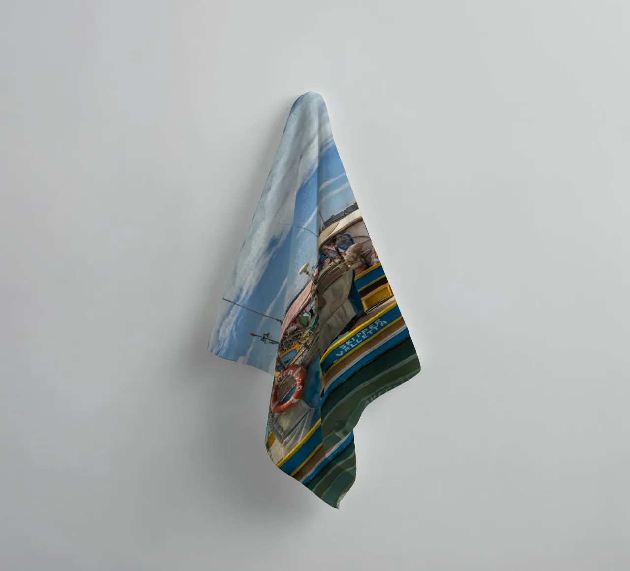 Fischerboote Handtuch von Curious Collections by Marielle Leenders