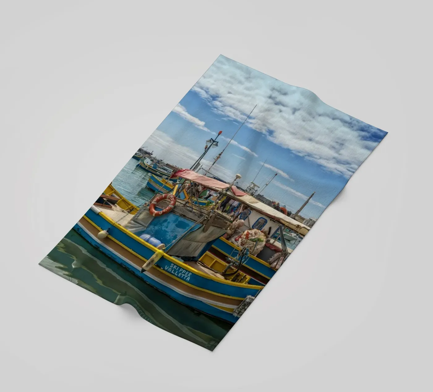 Barche da pesca telo mare da Curious Collections by Marielle Leenders