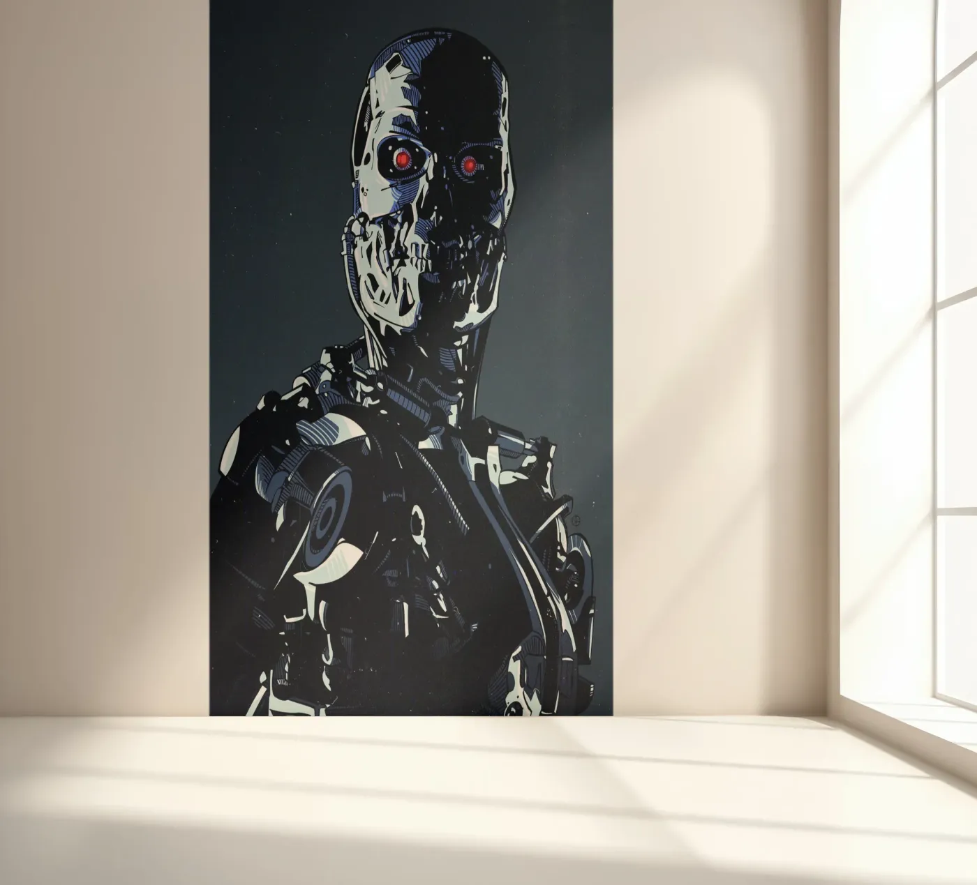 Terminator fotobehang van nabakumov