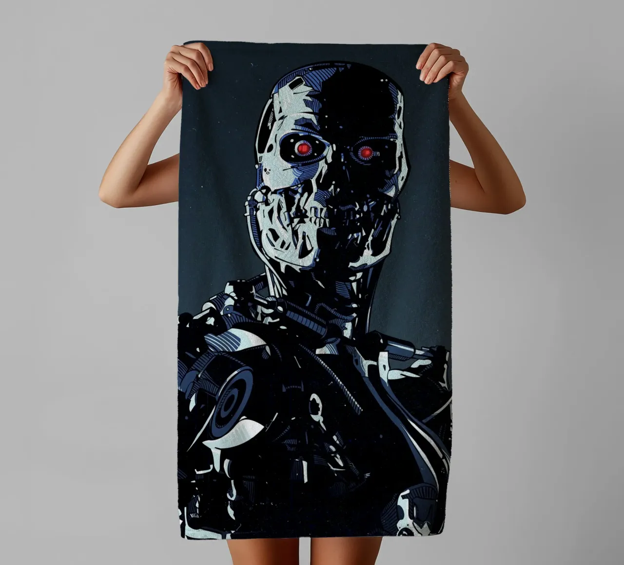Terminator asciugamano da bagno da nabakumov