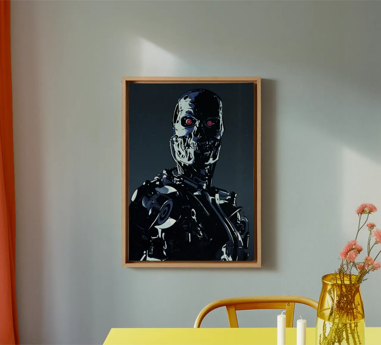 Terminator tela con Cornice a cassetta da nabakumov