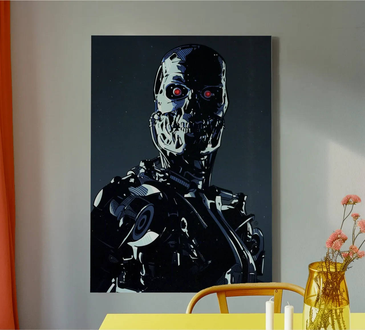 Terminator tela con Cornice a cassetta da nabakumov