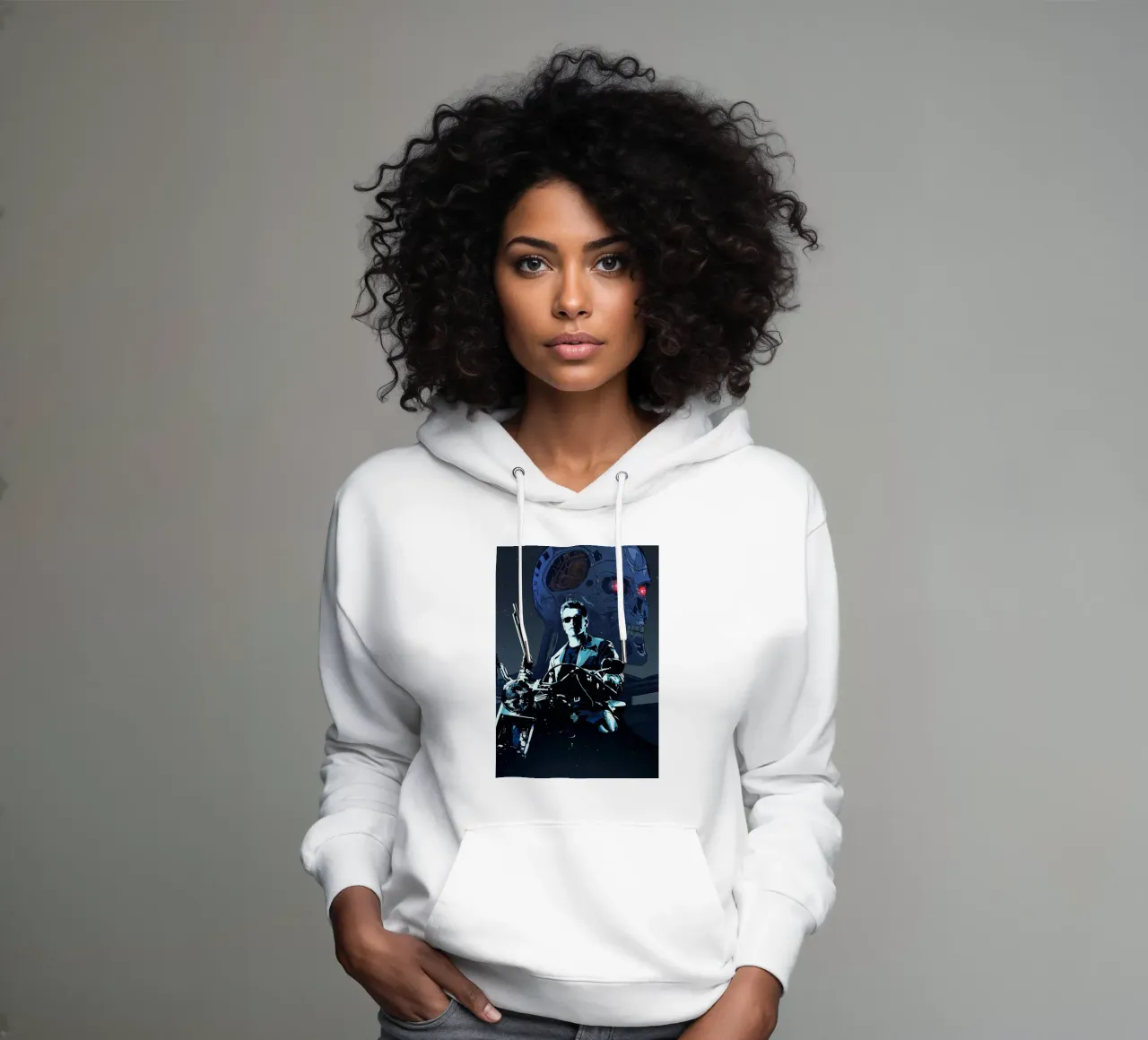 Terminator felpa con cappuccio da nabakumov